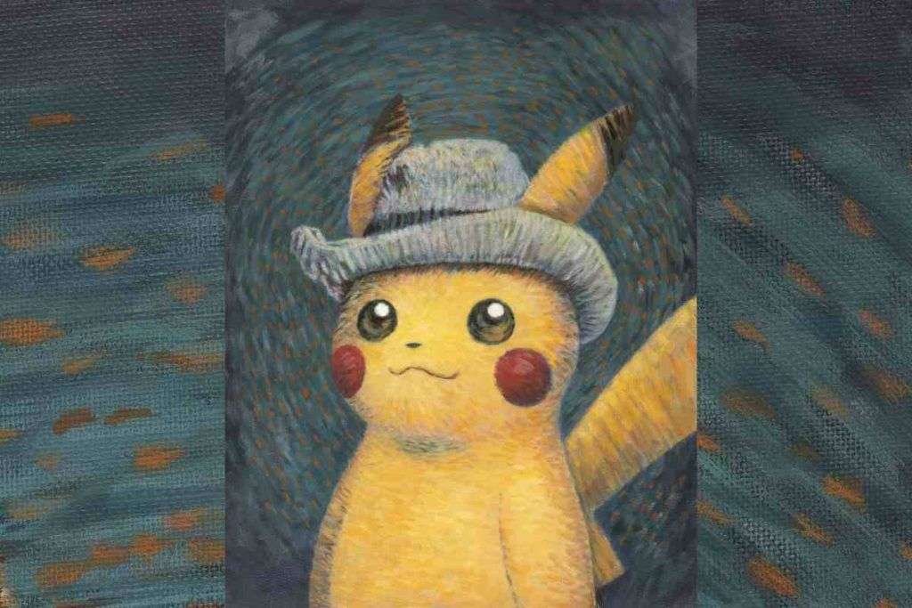 Pikachu in pieno stile Van Gogh