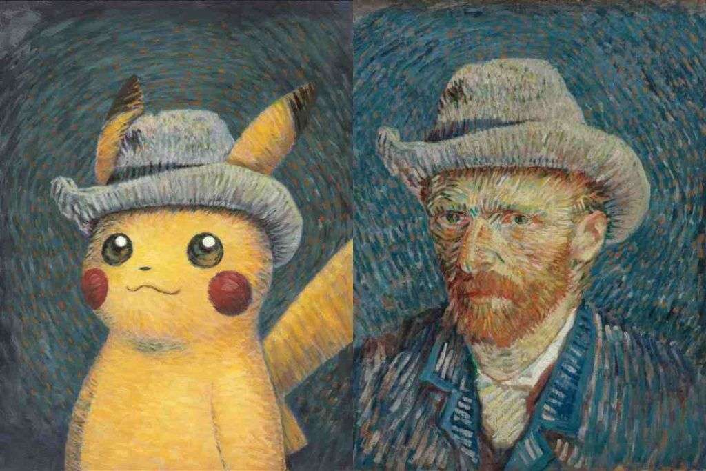 Pokémon e Van Gogh insieme in Olanda
