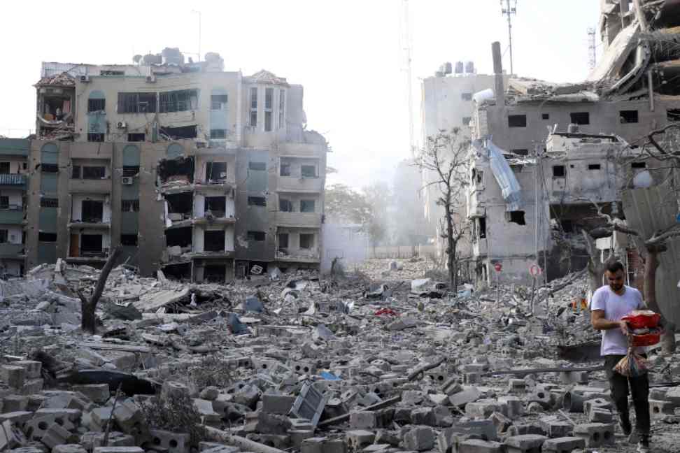 La devastazione di Gaza