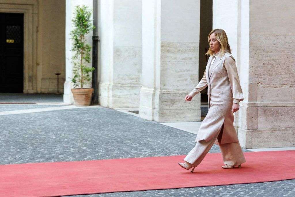 Giorgia Meloni e l'incontro con il presidente albanese